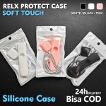 Kasus silikon untuk RELX penting Phantom Infinity perangkat perlindungan penuh Vape kasus